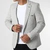 Remise ⌛ Veste Blazer X-9149 Gris Chiné de Classic Series ✨ -HautStyle Boutique classic series 325969 X 9149 KAHVE 20220704T160031 01