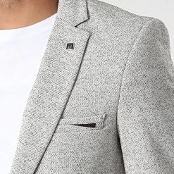 Remise ⌛ Veste Blazer X-9149 Gris Chiné de Classic Series ✨ -HautStyle Boutique classic series 325969 X 9149 KAHVE 20220704T160032 02