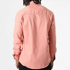 Grosses soldes 🎁 Chemise Manches Longues W-323 Rose de Classic Series 🧨 -HautStyle Boutique classic series 325978 W 323 SAUMON 20220701T151757 04