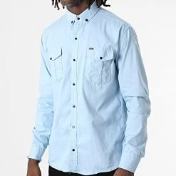 Grosses soldes ⭐ Chemise Manches Longues W-323 Bleu Clair de Classic Series ✔️ -HautStyle Boutique classic series 325979 W 323 BLEU CIEL 20220701T150438 03