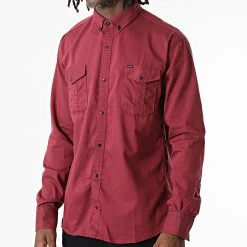 Acheter 🌟 Chemise Manches Longues W-323 Bordeaux de Classic Series 💯 -HautStyle Boutique classic series 326049 W 323 BORDEAUX 20220701T151731 03