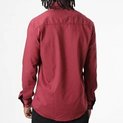 Acheter 🌟 Chemise Manches Longues W-323 Bordeaux de Classic Series 💯 -HautStyle Boutique classic series 326049 W 323 BORDEAUX 20220701T151733 04