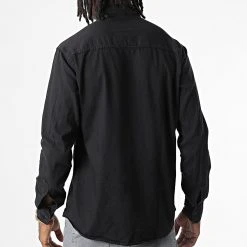 Le moins cher 🌟 Chemise Manches Longues W-323 Noir de Classic Series ⌛ -HautStyle Boutique classic series 326054 W 323 NOIR 20220701T150847 04