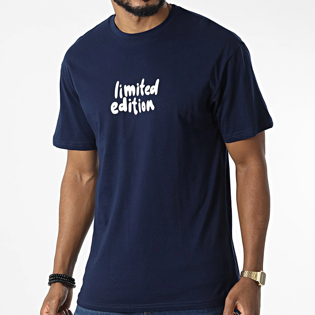 Remise 🤩 Tee Shirt G22-669 Bleu Marine de Classic Series 💯 6 Remise 🤩 Tee Shirt G22-669 Bleu Marine de Classic Series 💯 – Image 4