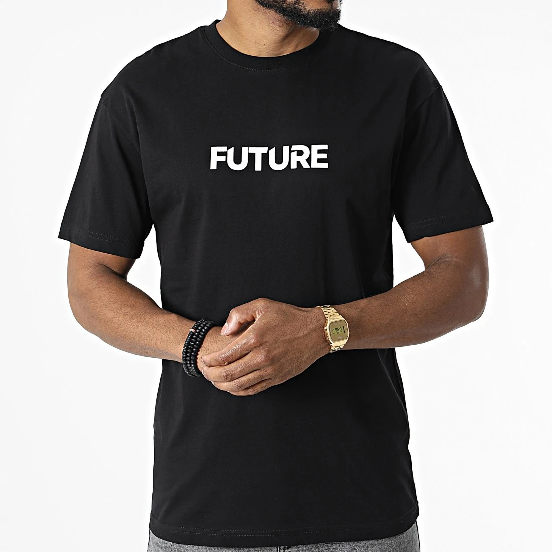 Meilleure affaire ❤️ Tee 👏 Shirt G22-726 Noir de Classic Series 😍 5 Meilleure affaire ❤️ Tee 👏 Shirt G22-726 Noir de Classic Series 😍 – Image 3