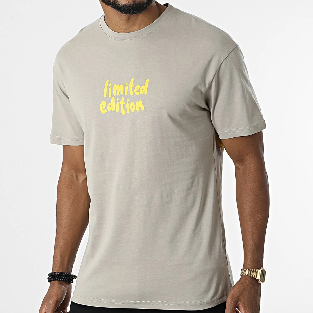 Vente flash 🤩 Tee Shirt G22-6697 Beige de Classic Series 🧨 6 Vente flash 🤩 Tee Shirt G22-6697 Beige de Classic Series 🧨 – Image 4