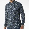 Offres 🛒 Chemise Manches Longues 7711 Bleu Marine Floral de Classic Series 😉 -HautStyle Boutique classic series 328434 7711SOS BLUE 20220720T152131 01