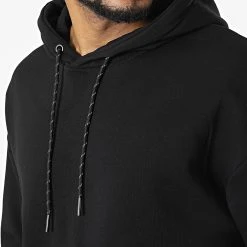 Promo 🥰 Sweat Capuche F2553 Noir de Classic Series 🎁 -HautStyle Boutique classic series 328437 F2553 BLACK 20220721T155914 02