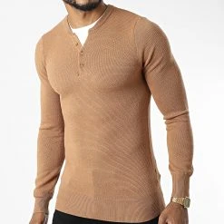 Top 10 âš Sweat Crewneck HHL8842 Camel de Classic Series đ