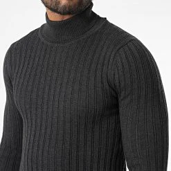 Nouveau 🤩 Pull Col Roulé 2433 Gris Anthracite de Classic Series ✔️ -HautStyle Boutique classic series 329217 2433 ANTHRACITE 20220726T110323 02