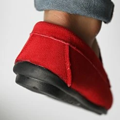 Grosses soldes ❤️ Mocassins ZD001 Rouge de Classic Series 💯 -HautStyle Boutique classic series 329327 ZD001 RED 20220817T095509 04