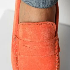 Le moins cher ⭐ Mocassins ZD001 Orange de Classic Series ✔️ -HautStyle Boutique classic series 329346 ZD001 ORANGE 20220727T155708 03