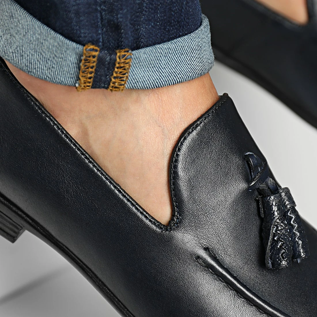 De gros 🔔 Mocassins Dep 970 Bleu Marine de Classic Series ❤️ 4 De gros 🔔 Mocassins Dep 970 Bleu Marine de Classic Series ❤️ – Image 2