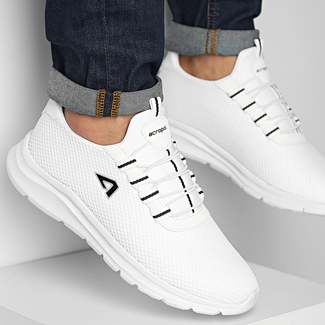 De gros 😀 Baskets 127 White de Classic Series ⭐ 3 De gros 😀 Baskets 127 White de Classic Series ⭐