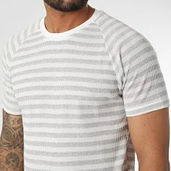 Grosses soldes ✨ Tee 🥰 Shirt A Rayures LM283 Gris Blanc de Classic Series 😀 7 Grosses soldes ✨ Tee 🥰 Shirt A Rayures LM283 Gris Blanc de Classic Series 😀 -HautStyle Boutique classic series 329440 LM283 GRI 20220727T163446 02