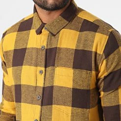 Meilleur prix 🎁 Chemise Manches Longues A Carreaux H71722M10961C Jaune de Classic Series ⭐ -HautStyle Boutique classic series 329477 H71722M10961C 10400 20220729T152051 02