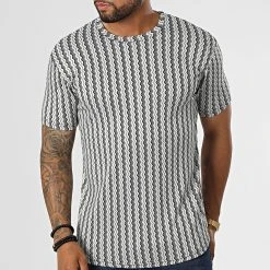 Budget 🎉 Tee Shirt LM461 Blanc Noir de Classic Series 👍 8 Budget 🎉 Tee Shirt LM461 Blanc Noir de Classic Series 👍 -HautStyle Boutique classic series 329572 LM461 BEYAZ 20220727T163344 03