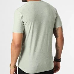 De gros ⭐ Tee 💯 Shirt LM367 Vert Kaki de Classic Series ✔️ -HautStyle Boutique classic series 329588 LM367 KAKI 20220728T095555 04