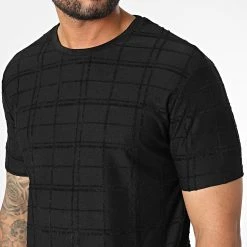 Tout neuf ❤️ Tee Shirt A Carreaux LM369 Noir de Classic Series 🎁 -HautStyle Boutique classic series 329647 LM369 SIYAH 20220728T100419 02