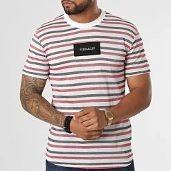 Promo ✨ Tee ✨ Shirt LM077 Blanc Noir Rouge de Classic Series 😉 -HautStyle Boutique classic series 329694 LM077 KIRMIZI 20220728T143932 03