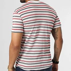 Promo ✨ Tee ✨ Shirt LM077 Blanc Noir Rouge de Classic Series 😉 -HautStyle Boutique classic series 329694 LM077 KIRMIZI 20220728T143933 04