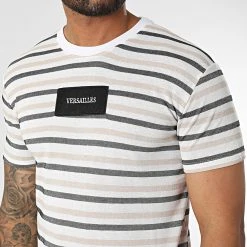 Sortie 👍 Tee 🤩 Shirt LM077 Blanc Noir Beige de Classic Series ⭐ -HautStyle Boutique classic series 329709 LM077 VIZON 20220728T143952 02