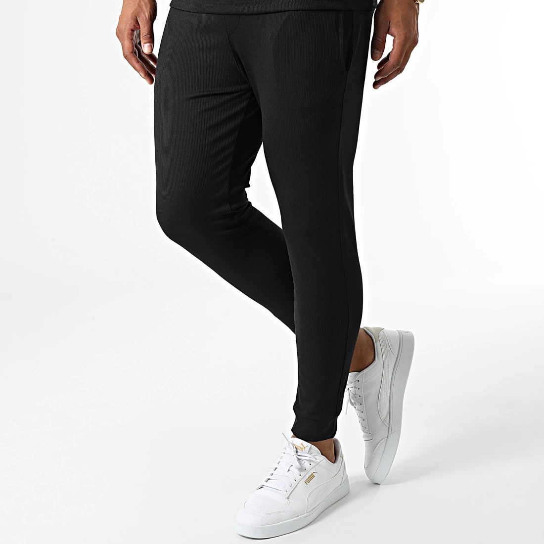 Offres 🔔 Ensemble Tee Shirt Et Pantalon Jogging MAX009 Noir de Classic Series 🔔 6 Offres 🔔 Ensemble Tee Shirt Et Pantalon Jogging MAX009 Noir de Classic Series 🔔 – Image 4