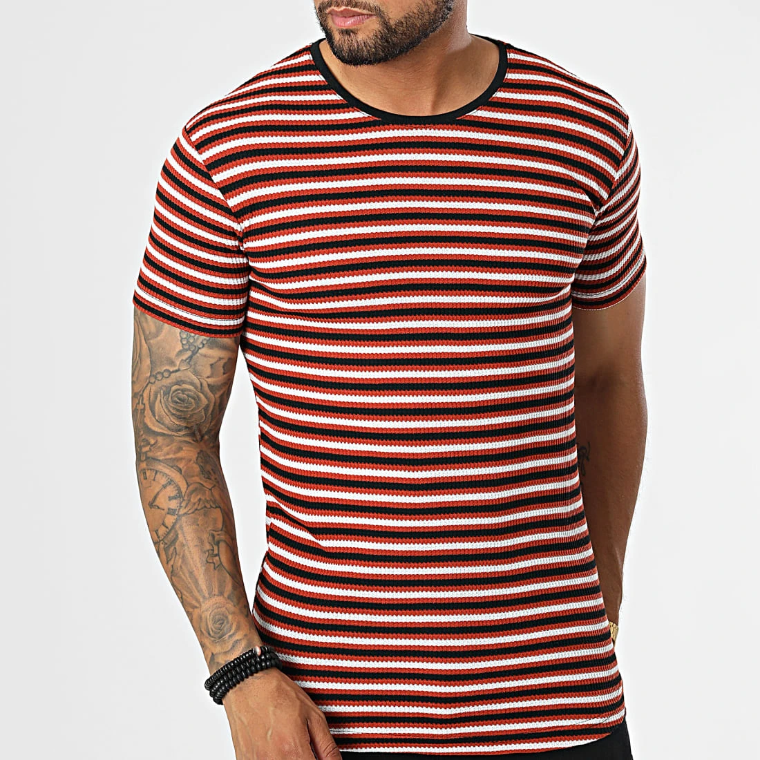 Tout neuf ✨ Tee Shirt LM5172 Noir Blanc Rouge Brique de Classic Series 😀 5 Tout neuf ✨ Tee Shirt LM5172 Noir Blanc Rouge Brique de Classic Series 😀 – Image 3