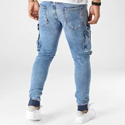 Tout neuf 🎁 Pantalon Cargo 15479 Bleu Denim de Classic Series 👏 -HautStyle Boutique classic series 329737 15479 MAVI 20220727T152655 04