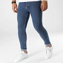 Vente flash đ Jean Skinny 15718 Bleu Denim de Classic Series đ