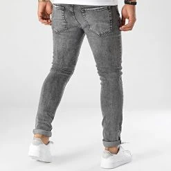 De gros 🤩 Jean Skinny 15602 Gris Anthracite Chiné de Classic Series ✨ -HautStyle Boutique classic series 329742 15602GR FUME 20220728T160512 04