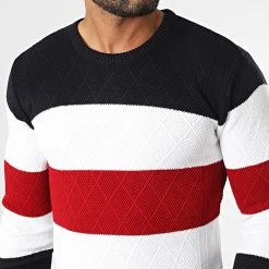 Budget ✔️ Pull 52278 Beige Clair Bleu Marine Rouge de Classic Series 🌟 -HautStyle Boutique classic series 329814 52278 MARINE 20220728T141912 02