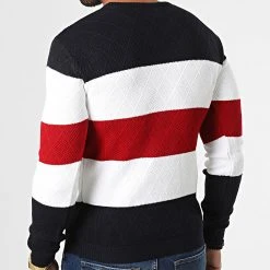 Budget ✔️ Pull 52278 Beige Clair Bleu Marine Rouge de Classic Series 🌟 -HautStyle Boutique classic series 329814 52278 MARINE 20220728T141914 04