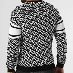 Sortie ✔️ Pull 52252 Noir Blanc Renaissance de Classic Series 🤩 -HautStyle Boutique classic series 329819 52252 NOIR 20220728T100003 04