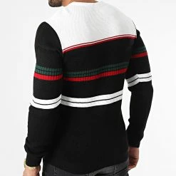 Vente flash ✨ Pull 52241 Noir Beige Clair de Classic Series 👍 -HautStyle Boutique classic series 330811 52241 NOIR 20220811T142644 04