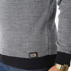 Sortie ⭐ Pull 52286 Bleu Marine Blanc de Classic Series 😉 -HautStyle Boutique classic series 330812 52286 MARINE 20220811T142843 02