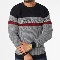 Sortie ⭐ Pull 52286 Bleu Marine Blanc de Classic Series 😉 -HautStyle Boutique classic series 330812 52286 MARINE 20220811T142845 03