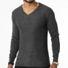Acheter 🔔 Pull Col V G1812 Gris Anthracite de Classic Series 🛒 1 Acheter 🔔 Pull Col V G1812 Gris Anthracite de Classic Series 🛒 -HautStyle Boutique classic series 332017 G1812 DARK GREY 20220811T152520 01