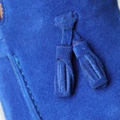 Acheter 😀 Mocassins 801 Bleu Roi de Classic Series 🧨 -HautStyle Boutique classic series 332124 801 SAX SUET 20220818T155940 03