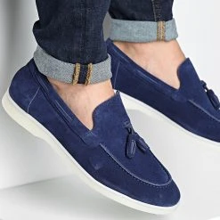 Top 10 ✔️ Mocassins 801 Bleu Marine de Classic Series ❤️