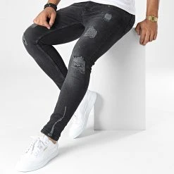 Tout neuf 🎁 Jean Skinny 4109 Gris Anthracite de Classic Series ❤️ -HautStyle Boutique classic series 332541 4109 SIYAH 20220822T162319 03