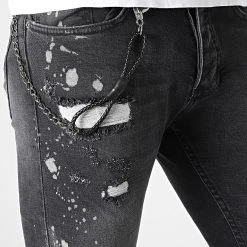 Le moins cher ✔️ Jean Skinny 3077 Gris Anthracite de Classic Series 🔥 -HautStyle Boutique classic series 332557 3077 SIYAH 20220822T162332 02