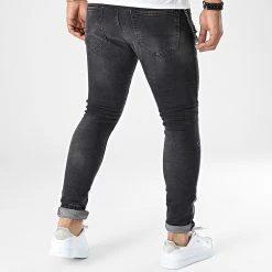 Le moins cher ✔️ Jean Skinny 3077 Gris Anthracite de Classic Series 🔥 -HautStyle Boutique classic series 332557 3077 SIYAH 20220822T162335 04