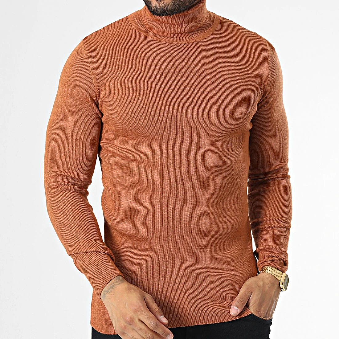 Tout neuf ⌛ Pull Col Roulé 1406 Camel de Classic Series 🌟 5 Tout neuf ⌛ Pull Col Roulé 1406 Camel de Classic Series 🌟 – Image 3