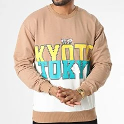 Meilleure affaire ✨ Sweat Crewneck GK-1065 Marron de Classic Series ❤️ -HautStyle Boutique classic series 335158 GK 1065 TABA 20220831T161236 03