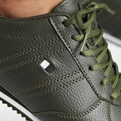 Nouveau 🔔 Baskets 2697 Khaki Green de Classic Series 👍 -HautStyle Boutique classic series 335409 2697 KAKI SIYAH BEYAZ 20220906T141822 02