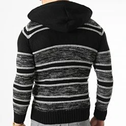 Tout neuf 🔔 Gilet Zippé Capuche 3000 Noir Gris Clair de Classic Series ❤️ -HautStyle Boutique classic series 336284 3000 GREY 20220912T154655 04