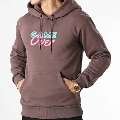 Sortie 🎉 Sweat Capuche GK-1128 Prune de Classic Series ⭐ -HautStyle Boutique classic series 336302 GK 1128 MURDUM 20220912T153359 03