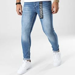 Offres ✔️ Jean Skinny DHZ-3882 Bleu Denim de Classic Series 🔔