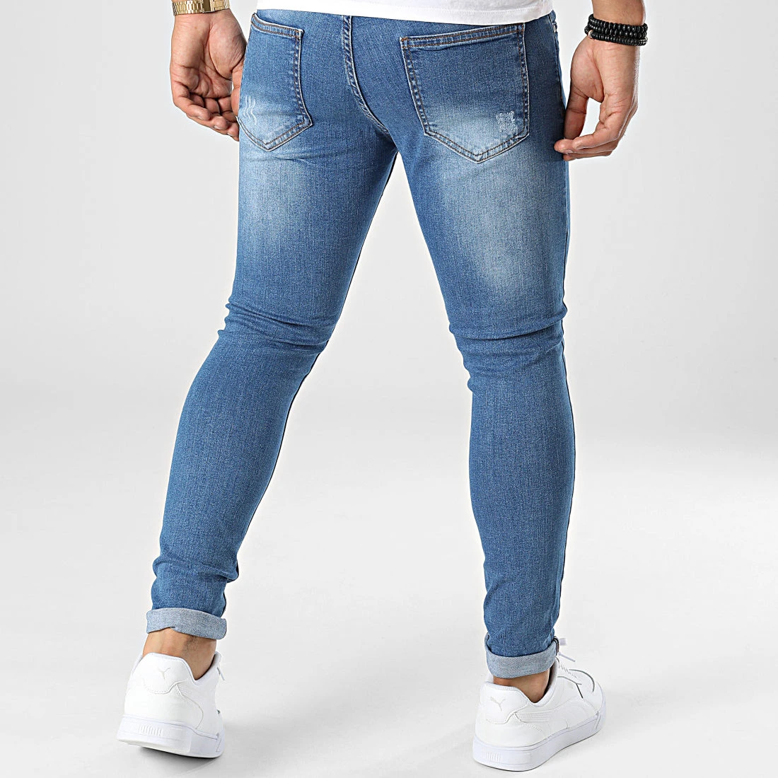 Offres ✔️ Jean Skinny DHZ-3882 Bleu Denim de Classic Series 🔔 6 Offres ✔️ Jean Skinny DHZ-3882 Bleu Denim de Classic Series 🔔 – Image 4
